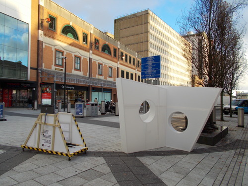 Three Obliques Walk In @ Public Art Here